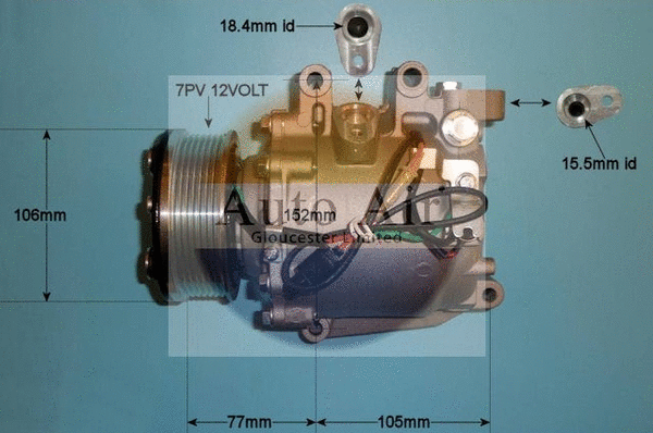 Compressor, air conditioning (14-4903P)