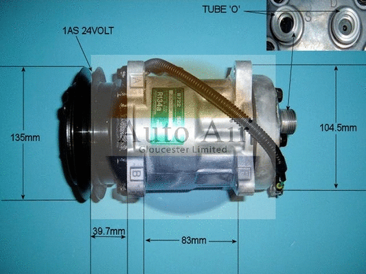 Compressor, air conditioning (14-5044)