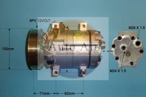 Compressor, air conditioning (14-0026)