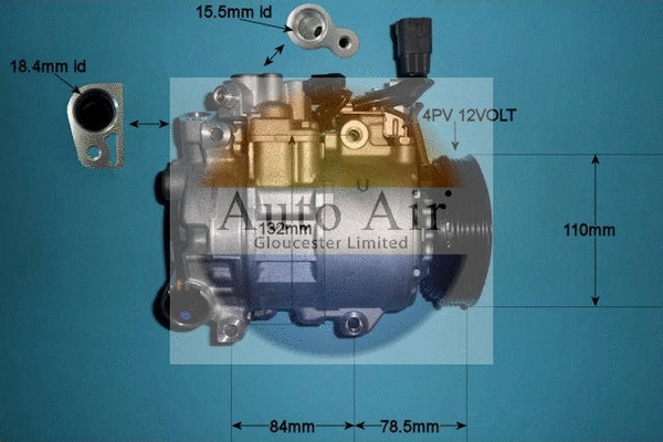Compressor, air conditioning (14-0192)