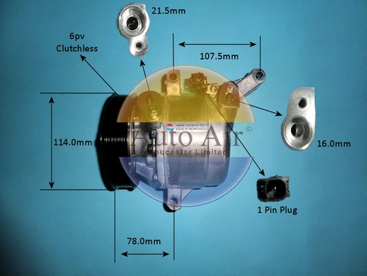 Compressor, air conditioning (14-0853P)
