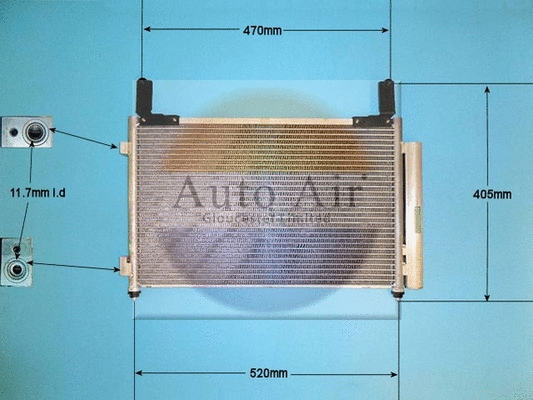 Condenser, air conditioning (16-9793)