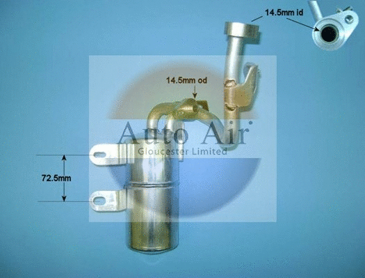 Dryer, air conditioning (31-1166)