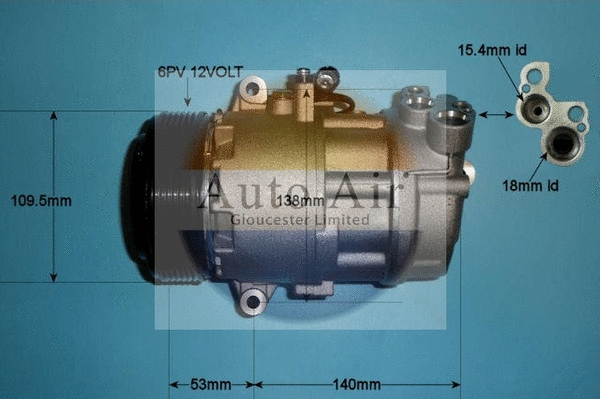 Compressor, air conditioning (14-1145P)