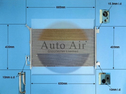 Condenser, air conditioning (16-1416)