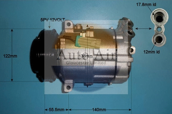 Compressor, air conditioning (14-0333P)