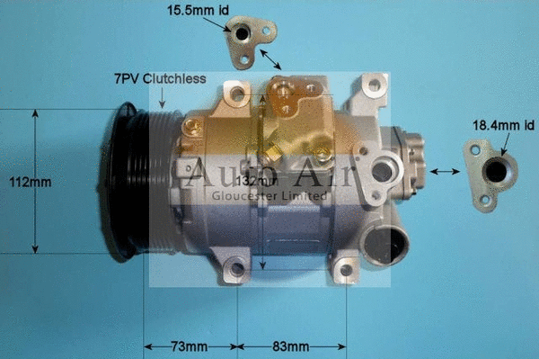 Compressor, air conditioning (14-6209P)