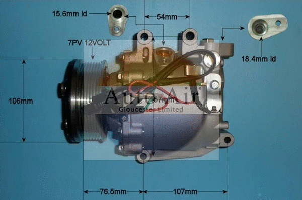 Compressor, air conditioning (14-4992P)