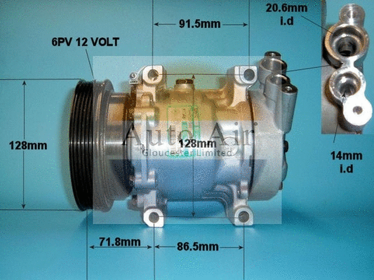 Compressor, air conditioning (14-1202)