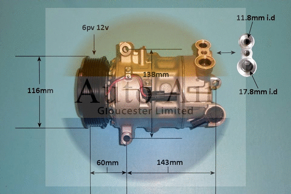 Compressor, air conditioning (14-1734)