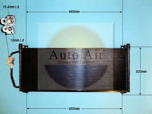 Condenser, air conditioning (16-1306)