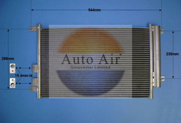 Condenser, air conditioning (16-9694)