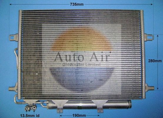 Condenser, air conditioning (16-8895)