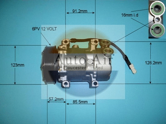 Compressor, air conditioning (14-5972R)