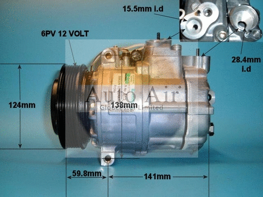 Compressor, air conditioning (14-1238)
