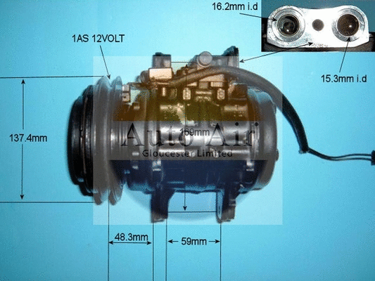 Compressor, air conditioning (14-1838R)