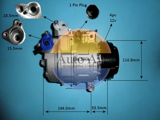 Compressor, air conditioning (14-6468P)