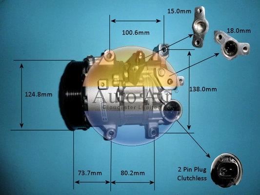 Compressor, air conditioning (14-0295P)