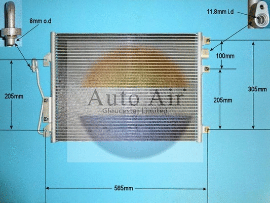 Condenser, air conditioning (16-1280)