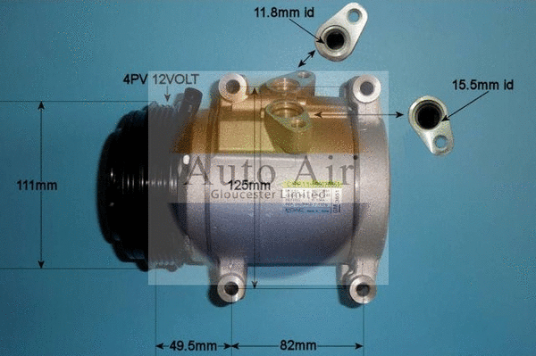 Compressor, air conditioning (14-0189)