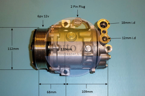 Compressor, air conditioning (14-1469p)