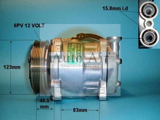 Compressor, air conditioning (14-0280)