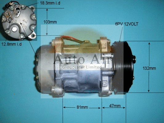 Compressor, air conditioning (14-1260)