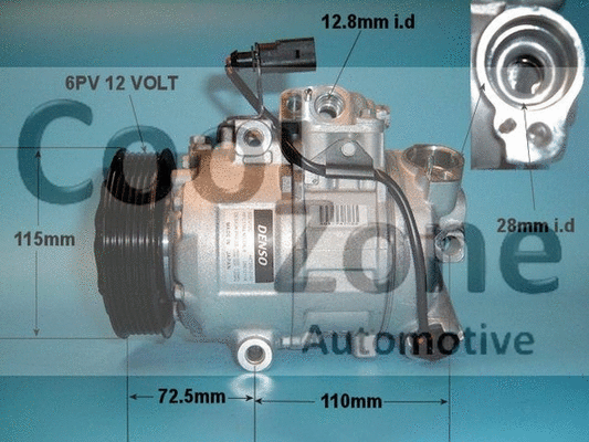Compressor, air conditioning (14-6161)