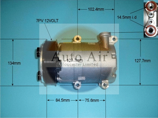 Compressor, air conditioning (14-0321)