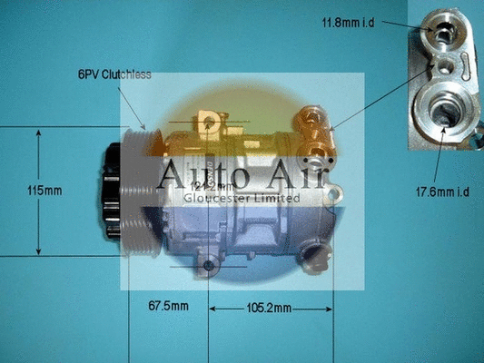 Compressor, air conditioning (14-1447)