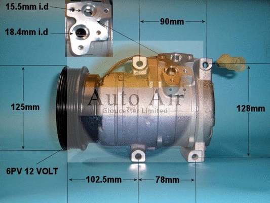 Compressor, air conditioning (14-1012)