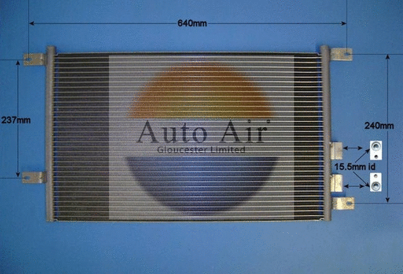 Condenser, air conditioning (16-9736)