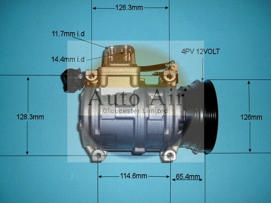 Compressor, air conditioning (14-5663)
