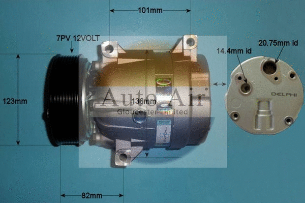 Compressor, air conditioning (14-1118)