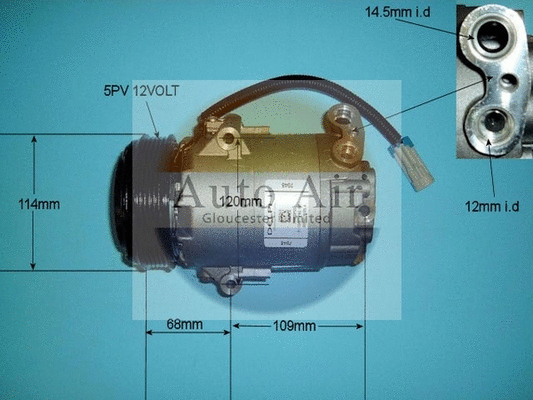 Compressor, air conditioning (14-4396)