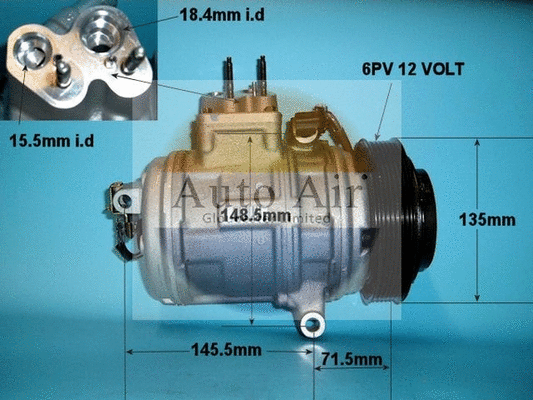 Compressor, air conditioning (14-1035)