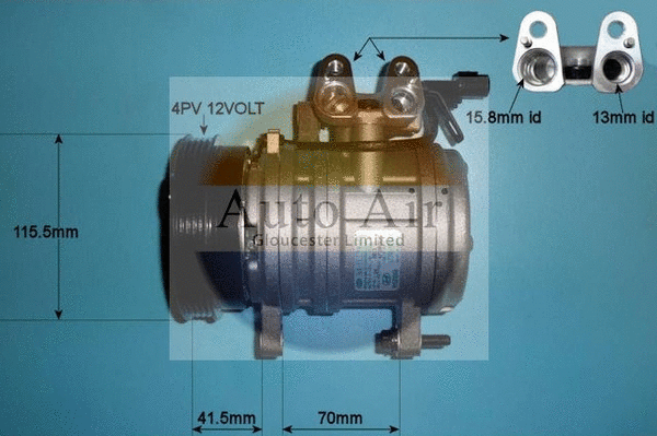 Compressor, air conditioning (14-1013)