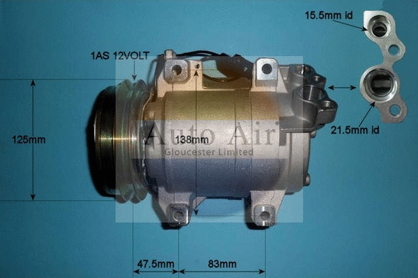 Compressor, air conditioning (14-2073P)