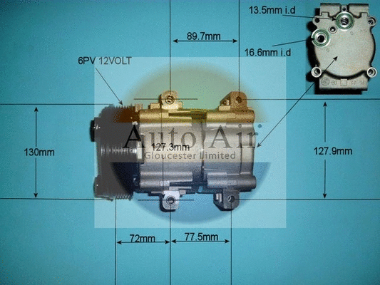 Compressor, air conditioning (14-0234P)