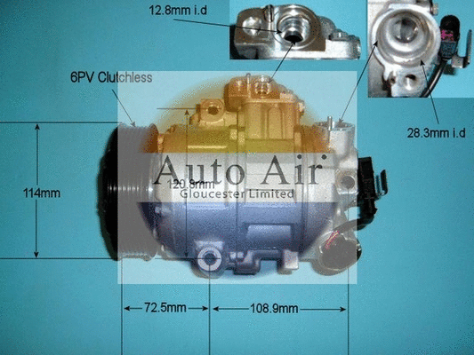 Compressor, air conditioning (14-9718R)