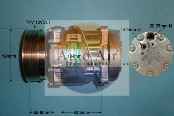 Compressor, air conditioning (14-2071)