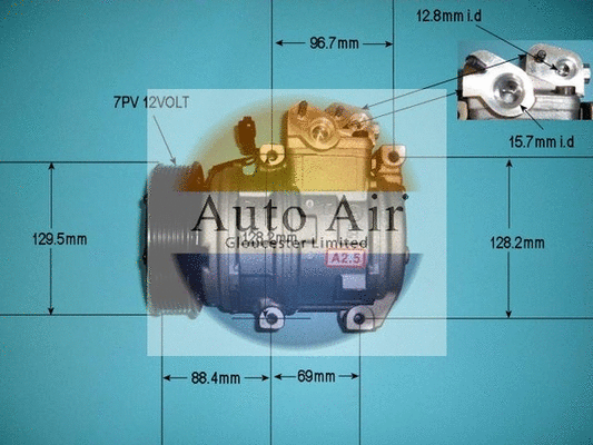 Compressor, air conditioning (14-1443)