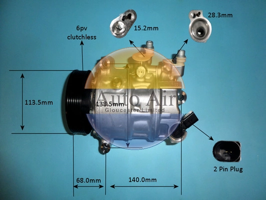 Compressor, air conditioning (14-8421)