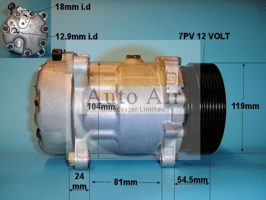 Compressor, air conditioning (14-0028)