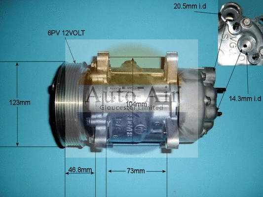 Compressor, air conditioning (14-1437)