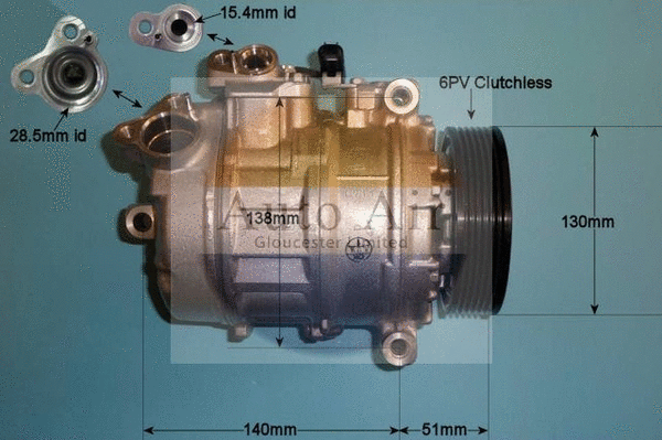 Compressor, air conditioning (14-9752)