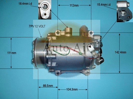 Compressor, air conditioning (14-3753P)