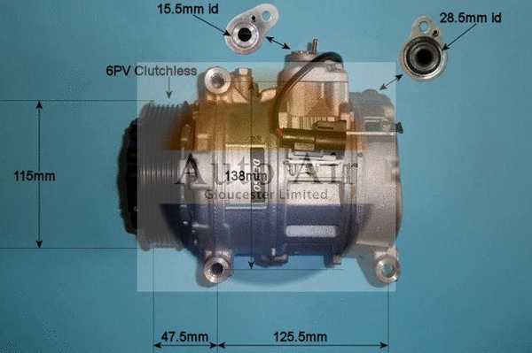 Compressor, air conditioning (14-0201)