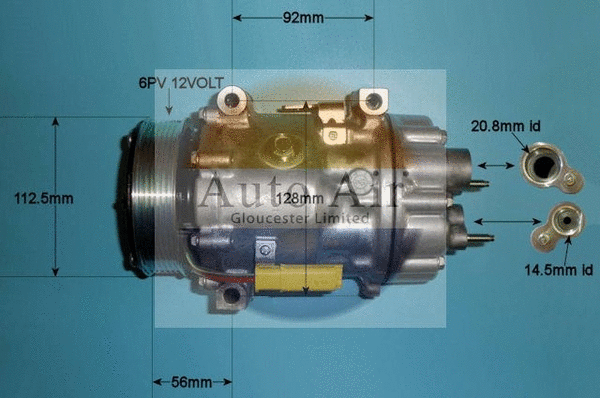 Compressor, air conditioning (14-1813)