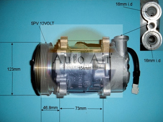 Compressor, air conditioning (14-1431)